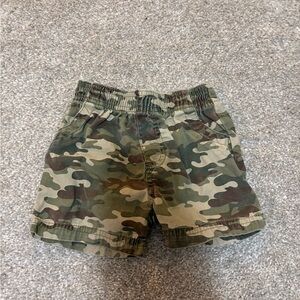Garanimals Green Camouflage Kids Shorts